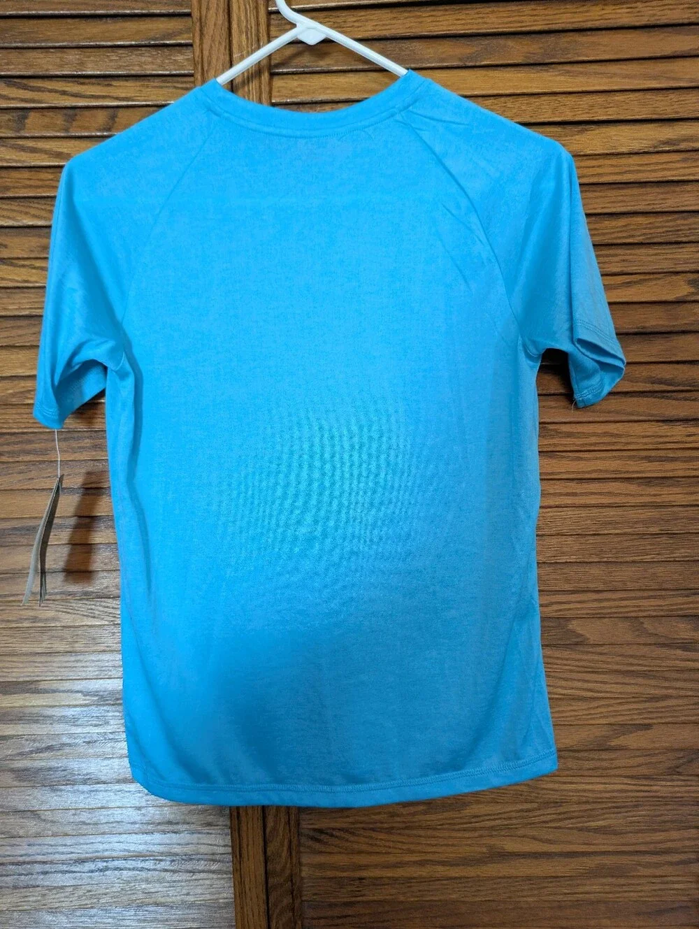 Adidas‎ NWT Boys Cyan Blue Tshirt Size Medium Youth